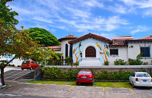 Hotel Villa Serena Escalon San Salvador Buitenkant foto